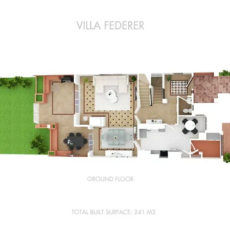 بيت للعطل Vacation - Federer, Cine Room, Bbq, New Decoration, Garage, Old Town Location, Big Communal Pool, Andalusian Garden, Walking To The *